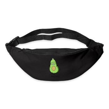 Opacado - Opa Avocado Familien fotoshooting - Gürteltasche - Schwarz - Vorne