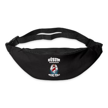 BÜSUM NORDSEE MEINE PERLE - Gürteltasche - Schwarz - Vorne
