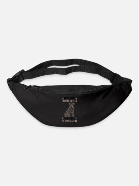 Schnauzer - Gürteltasche - Schwarz