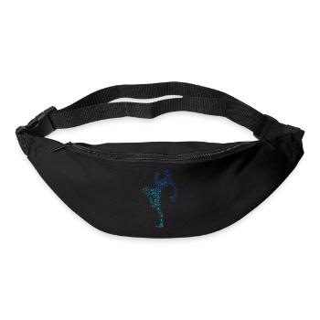 Kickboxing Kickboxing Kickboxer Femmes Kickboxing - Sac banane - noir - Devant