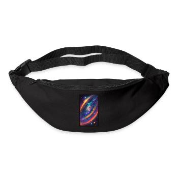 Universum 01 - Gürteltasche - Schwarz - Vorne
