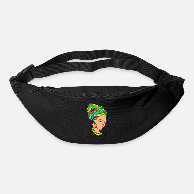 Mama africa - Gürteltasche - Schwarz