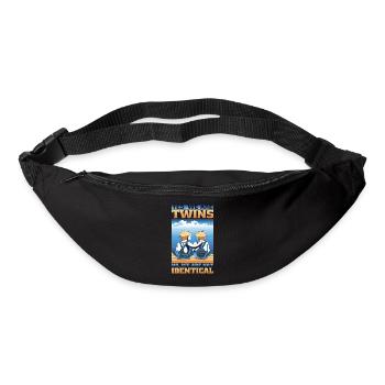 Yes, We Are Twins, No, We Are Not Identical 13 - Bum bag - black - Front