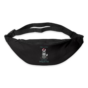 Just A Boy Who Loves Donkeys - Bum bag - black - Front