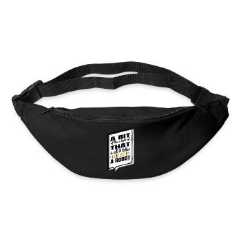 Biomedical Engineering Bot Awesome Funny Quote - Bum bag - black - Front