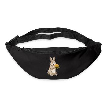 Bunny Cheeseburger - Bum bag - black - Front