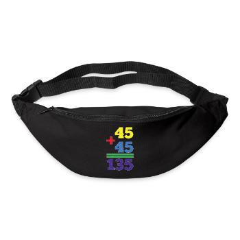 45 + 45 = 135 29 - Bum bag - black - Front