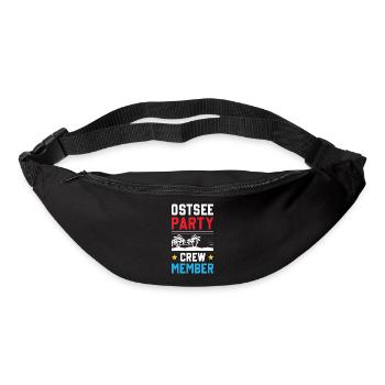 Ostsee Party Crew - Gürteltasche - Schwarz - Vorne