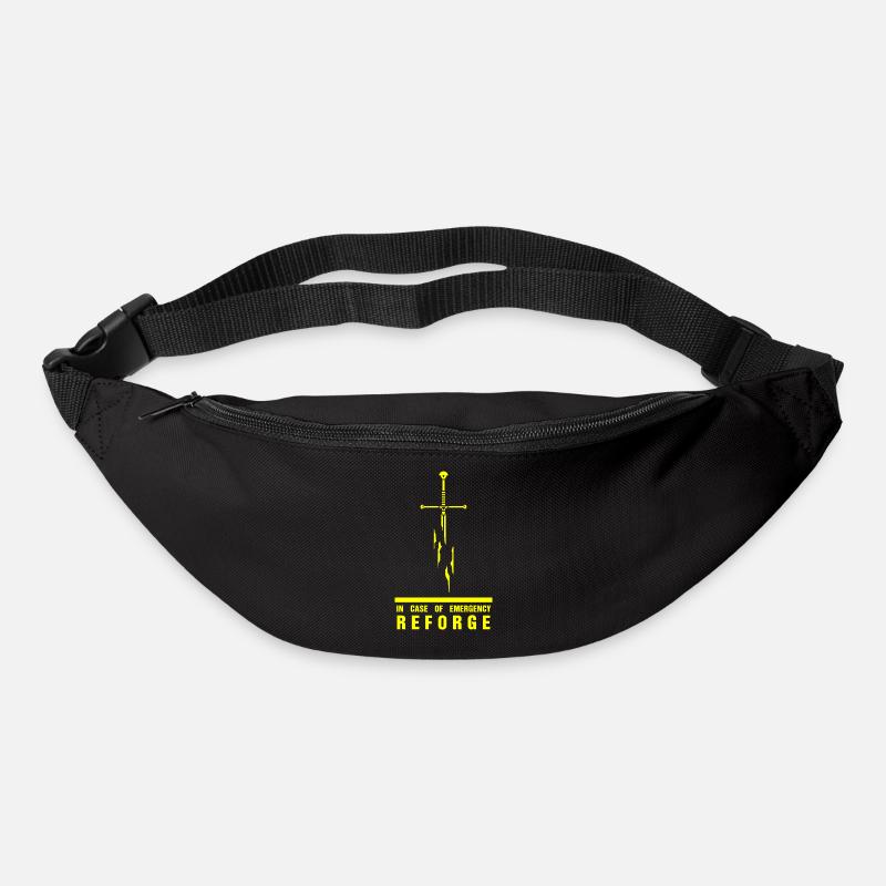reforge in case of emergency - Bum bag - black