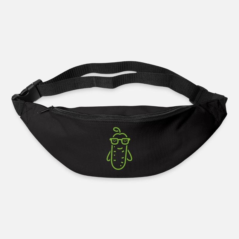 Cornichon - Sac banane - noir
