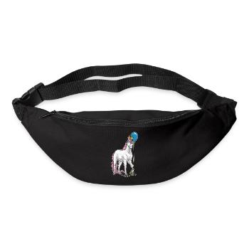Unicorn Balloon - Bum bag - black - Front