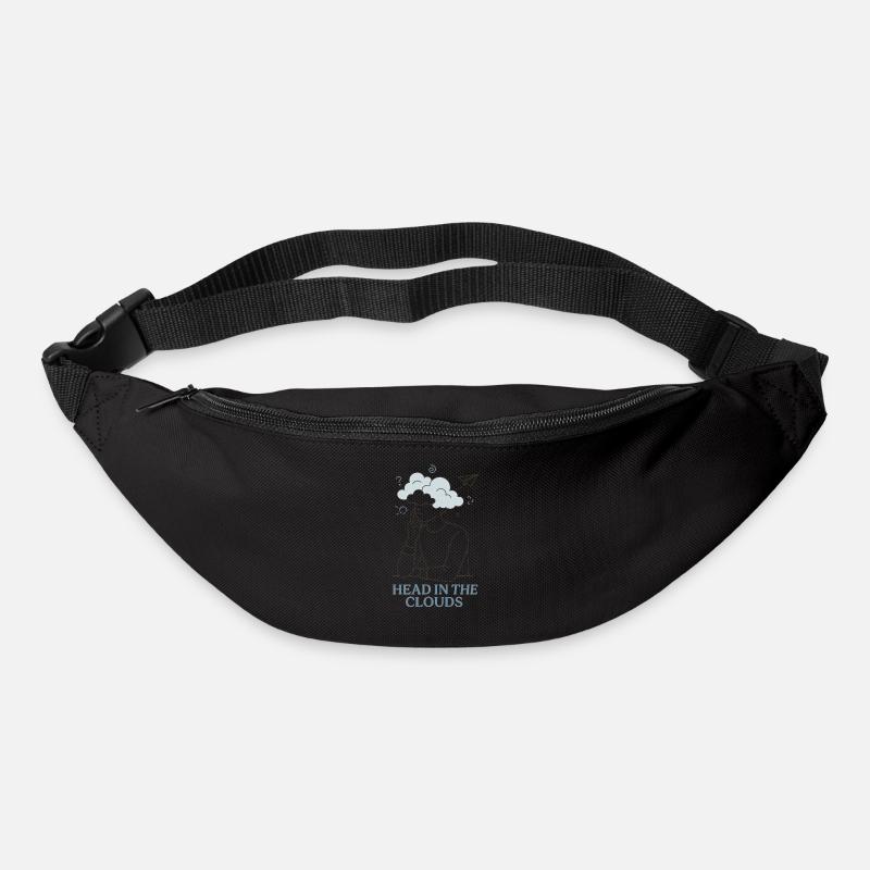 Head in the Clouds - Gürteltasche - Schwarz