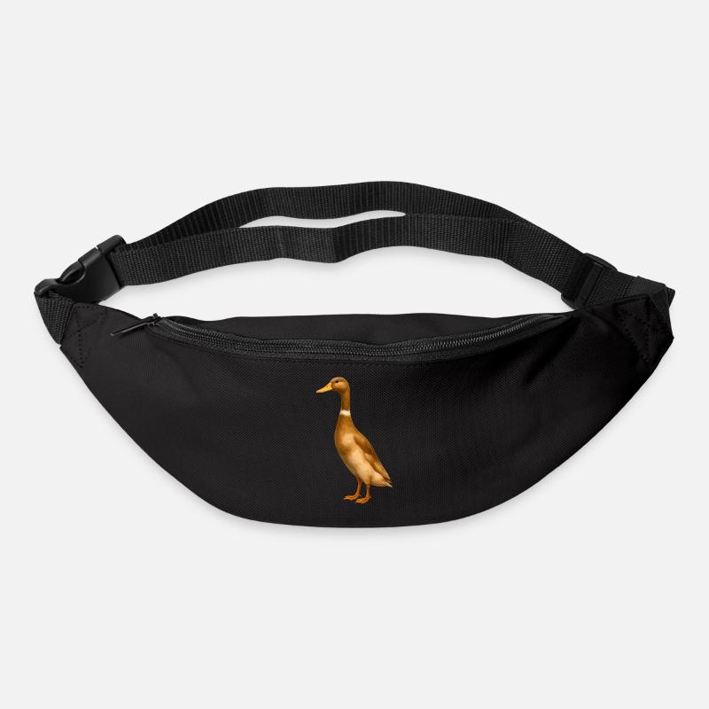 Runner Duck Runner Élevage de canards Runner Duck Breeder - Sac banane - noir