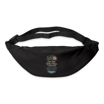 Mindful Growth, Spring Renewal, - Bum bag - black - Front