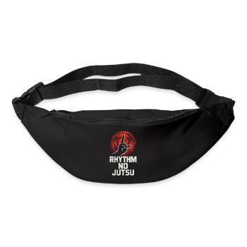 Anime Dance Streetwear Manga Hip Hop Otaku Crew - Gürteltasche - Schwarz - Vorne