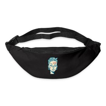 Female face #7 - Bum bag - black - Front