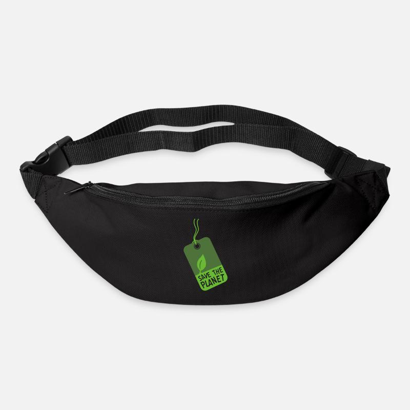 etikett_stp - Sac banane - noir