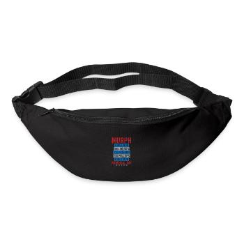 Memorial Day Murph Workout Patrioticic - Bum bag - black - Front