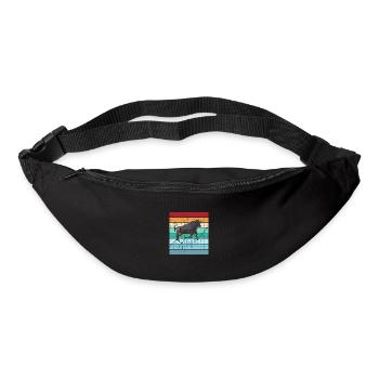Crypto Trading Hodl Stock Market Chart Bitcoin - Bum bag - black - Front