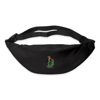 Bauchtanz Bauchtänzerin Bauchtanzkurse - Gürteltasche - Schwarz - Vorne