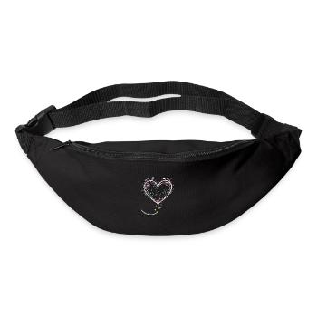 Easter Bunny Nurse - Bum bag - black - Front