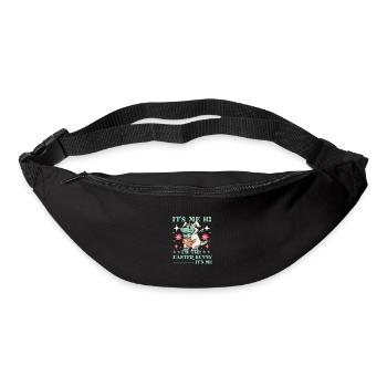 Ostern Lustiger Spruch - Gürteltasche - Schwarz - Vorne