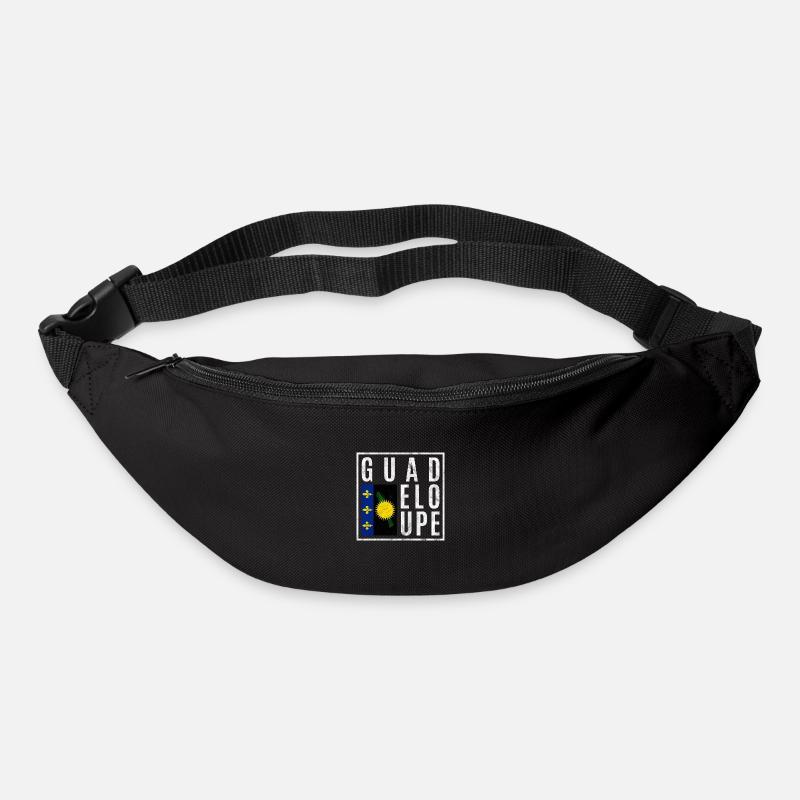 Guadeloupe - Sac banane - noir