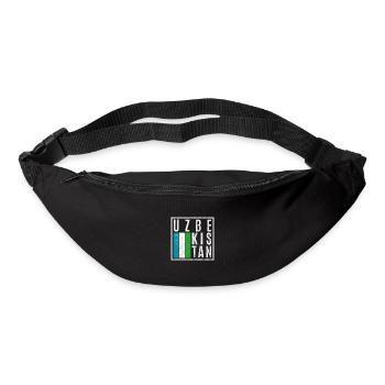 Usbekistan - Gürteltasche - Schwarz - Vorne