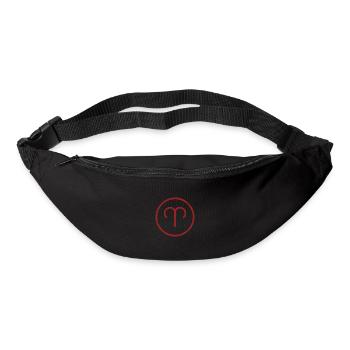 Sternzeichen Widder - Gürteltasche - Schwarz - Vorne