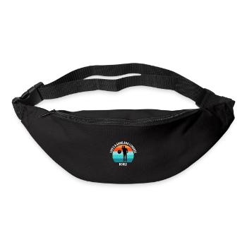 Boule Petanque Boccia Boules - Gürteltasche - Schwarz - Vorne