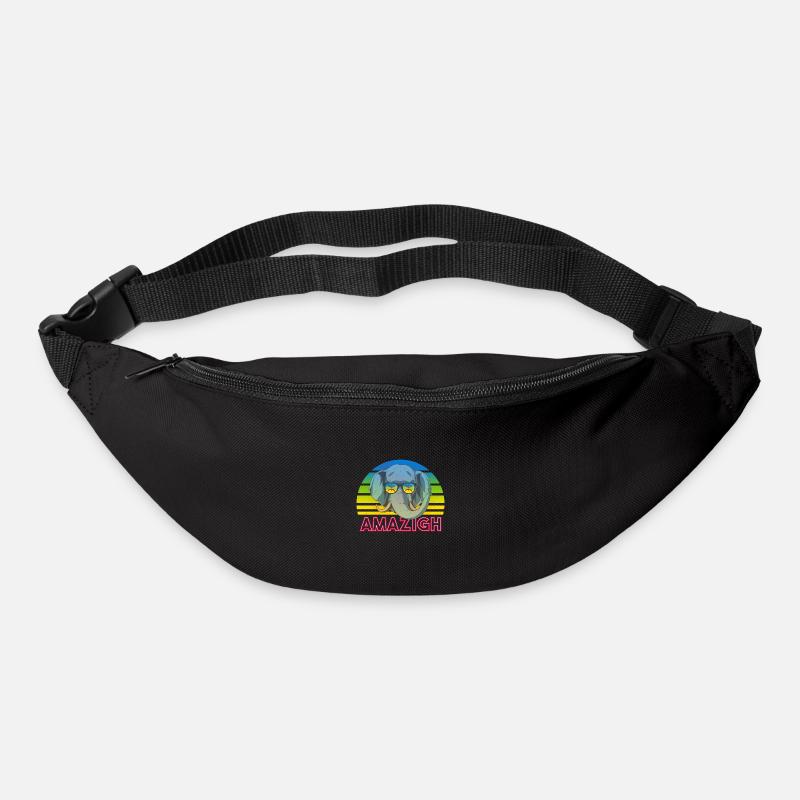Amazigh - Sac banane - noir