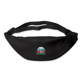 Bulgarie - Sac banane - noir - Devant