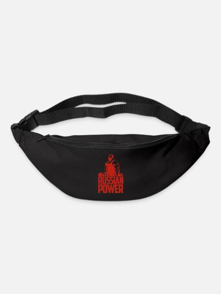 Russian Power Gym Fitness Russland Russisch - Gürteltasche - Schwarz