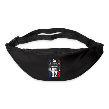 La Légende Prend Sa Retraite 2023 - Sac banane - noir - Devant