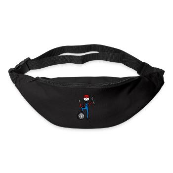 Mécanicien - Sac banane - noir - Devant
