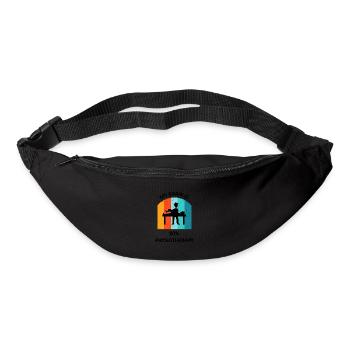 Physiotherapist Humorous Gift Saying Funny - Bum bag - black - Front