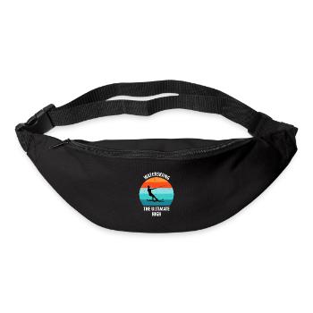 Water skis, water skis, water skiers - Bum bag - black - Front