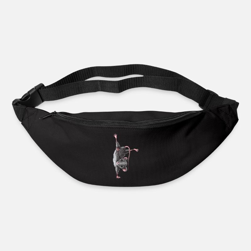 Souris - Sac banane - noir