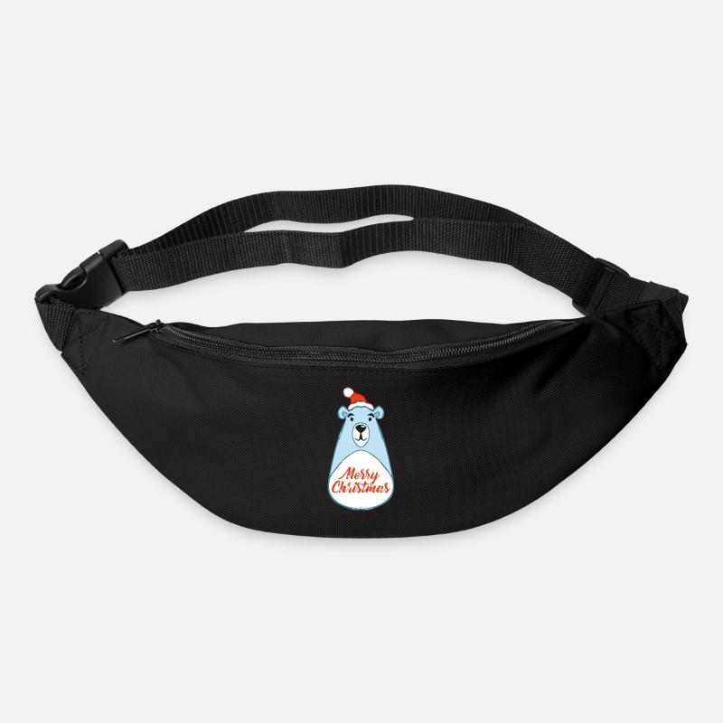 Christmas Bear - Bum bag - black