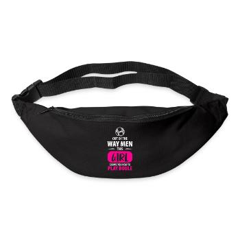 Pétanque Pétanque Pétanque Pétanque Femmes Femmes Filles - Sac banane - noir - Devant