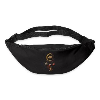 Fuchs Weihnachten Weihnachtstraumfänger - Gürteltasche - Schwarz - Vorne