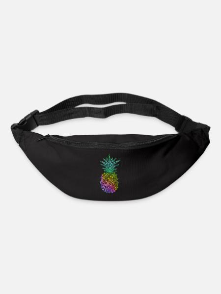 Edesletine Ananas - Gürteltasche - Schwarz