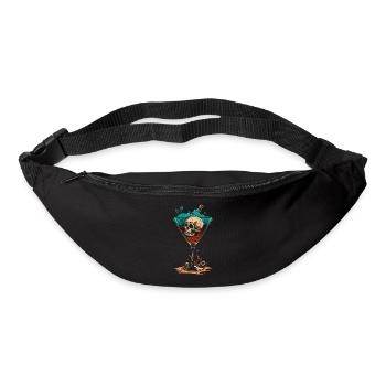 Skull cocktail - Bum bag - black - Front