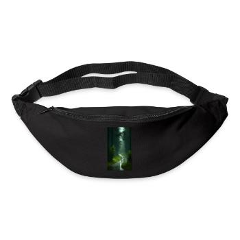 Friedlicher Wald - Gürteltasche - Schwarz - Vorne