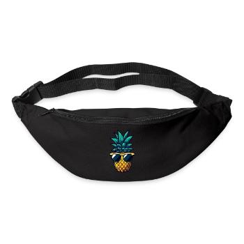 Süßer Affe Engel - Tierisches Fantasie Design - Gürteltasche - Schwarz - Vorne