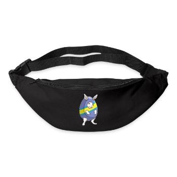 Costume de Pâques en lapin - Sac banane - noir - Devant