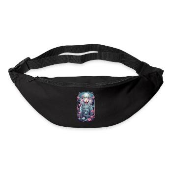 Pastel Goth Anime Underwater Gothic Girl - Bum bag - black - Front