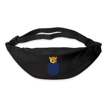 Armadillo Pet Armadillo Gift - Bum bag - black - Front