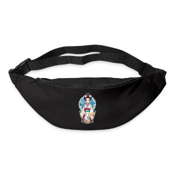 Japanese woman in kimono - Japan - Bum bag - black - Front