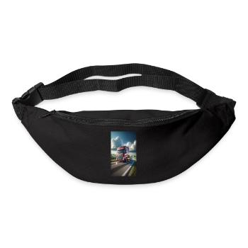 Lkw - Gürteltasche - Schwarz - Vorne